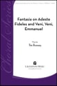 Fantasia on Adeste Fideles and Veni Veni Emmanuel SATB choral sheet music cover
